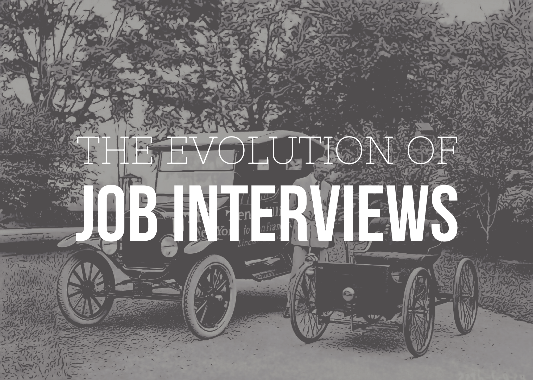 Infographic: The Evolution of Job Interviews