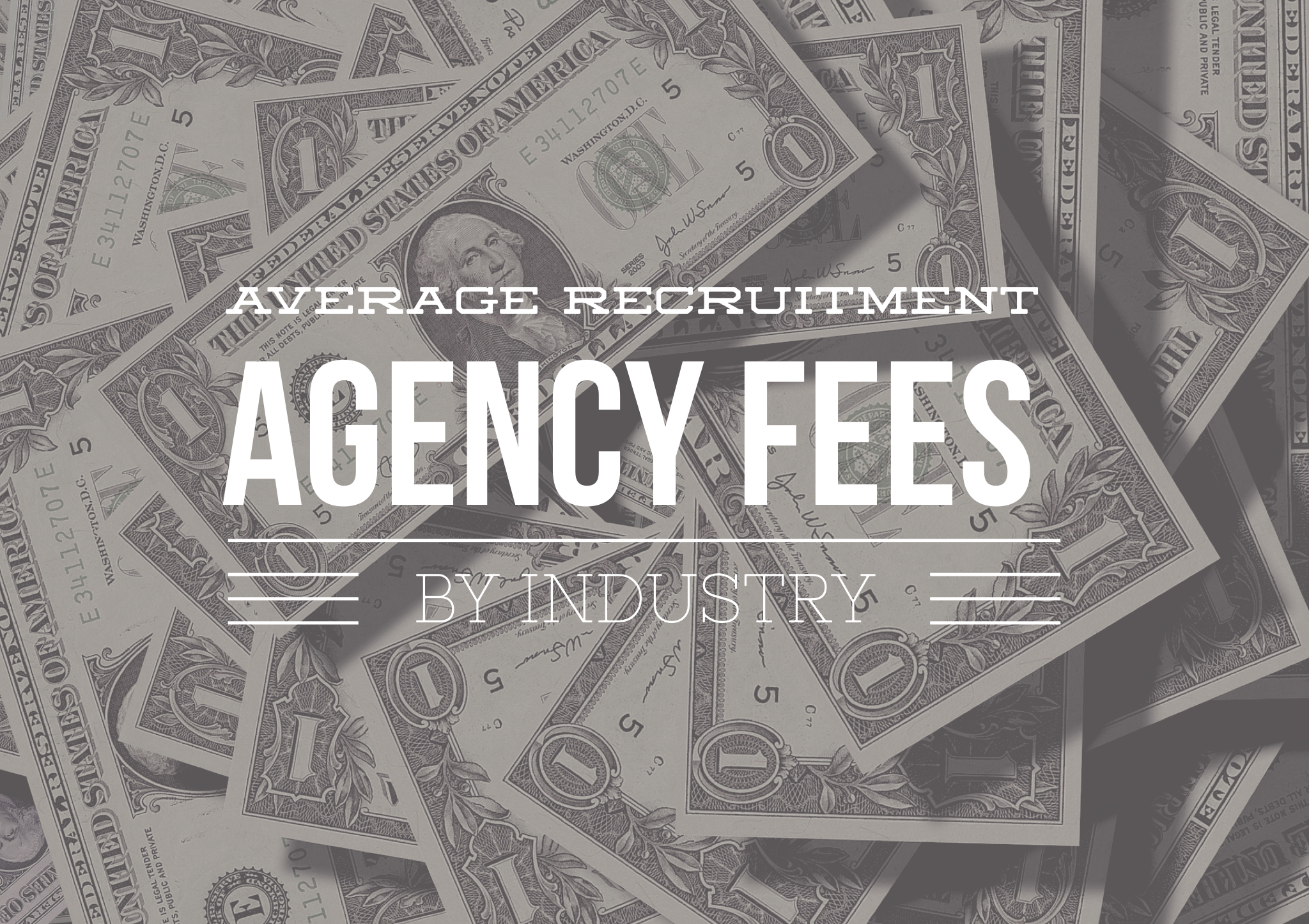 Average Recruitment Agency Fees by Industry